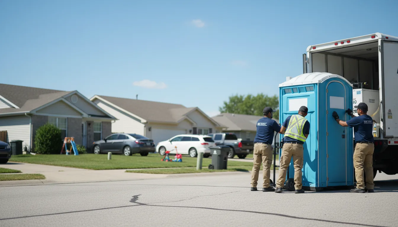 Standard Porta Potty Rentals in Thomson, IL near me